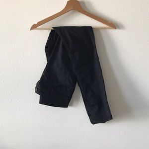 Madewell black sateen jeans